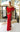 Prom Dresses Ruffle Long Formal Slit Prom Peplum Dress Red