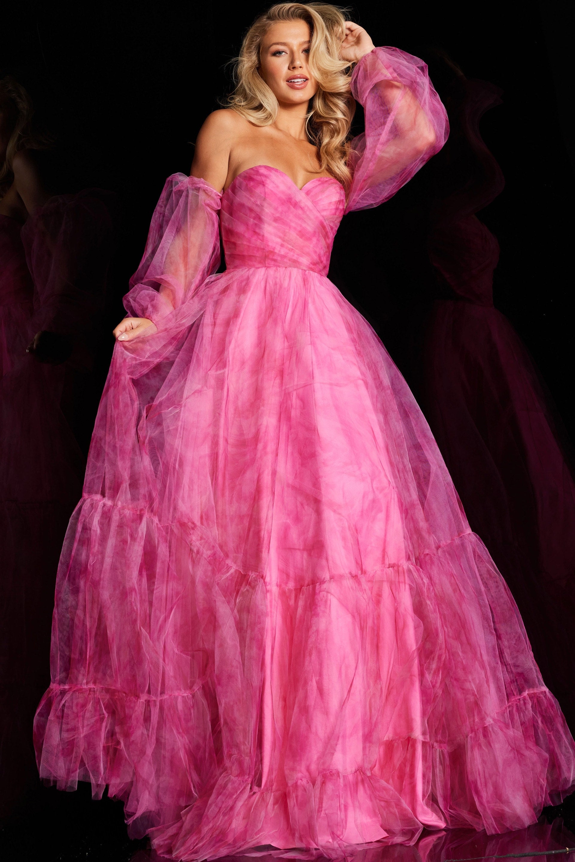 Prom Dresses Long Formal Evening Prom Dress  Fuchsia