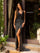 Prom Dresses Long Formal Prom Ombre Sequins Dress Black Ombre