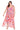 Cocktail Dresses Plus Size Printed High Low Dress Coral/Multi