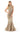 Prom Dresses Fitted Long Formal Printed Prom Dress Peach