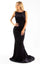 Prom DressesProm Fitted Long Metallic Formal Dress Black