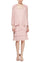Mother of the Bride Dresses Tiered Jacket Short Dress Faded Rose