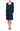 Mother of the Bride Dresses Tiered Jacket Short Dress Navy