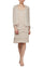 Mother of the Bride Dresses Tiered Jacket Short Dress Winter Ivory