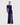 Formal Dresses Beaded Long Sleeve Prom Formal Dress Indigo