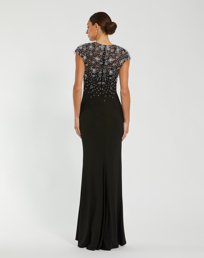 Formal Dresses Long Mermaid Fit Formal Evening Dress Black