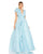 Formal Dresses Prom Long Ruffled Ball Gown Powder Blue