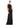 Formal Dresses Long Back Ruffle Metallic Formal Prom Dress Black