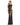 Formal Dresses Long Back Ruffle Metallic Formal Prom Dress Espresso