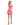 Cocktail Dresses Short Oversized Bow Cocktail Mini Dress Pink