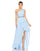 Mac Duggal 49532 Pleated One Shoulder High Low Gown