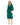 Cocktail Dresses Long Sleeve Ribbon Cocktail Midi Dress Emerald