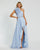 Prom Dresses Long Prom Slit Dress Powder Blue