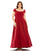 Plus Size Dresses Long A Line Plus Size Formal Dress Wine
