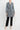 Pant Suit 3 Button Formal Two Piece Pant Suit HEATHER GREY BLACK