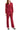 Pant Suit Long Sleeve Formal Two Piece Pant Suit Red Black