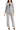 Pant Suit Long Formal Petite Pockte Pant Suit Black White
