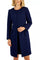 Cocktail Dresses Short Two Piece Cocktail Jacket Dress Bright Navy