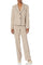 Pant Suit Formal Long Sleeve Petite Two Pice Pant Suit Desert Black
