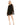 Cocktail Dresses Short High Low Beaded Cocktail Mini Dress Black