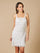 Wedding Dresses Short Wedding Fringe Bridal Dress White