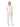 Jumpsuit Long Fitted Beaded Formal Jumpsuit Ivory