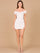 Wedding Dresses Fitted Short Bridal Wedding Dress Ivory