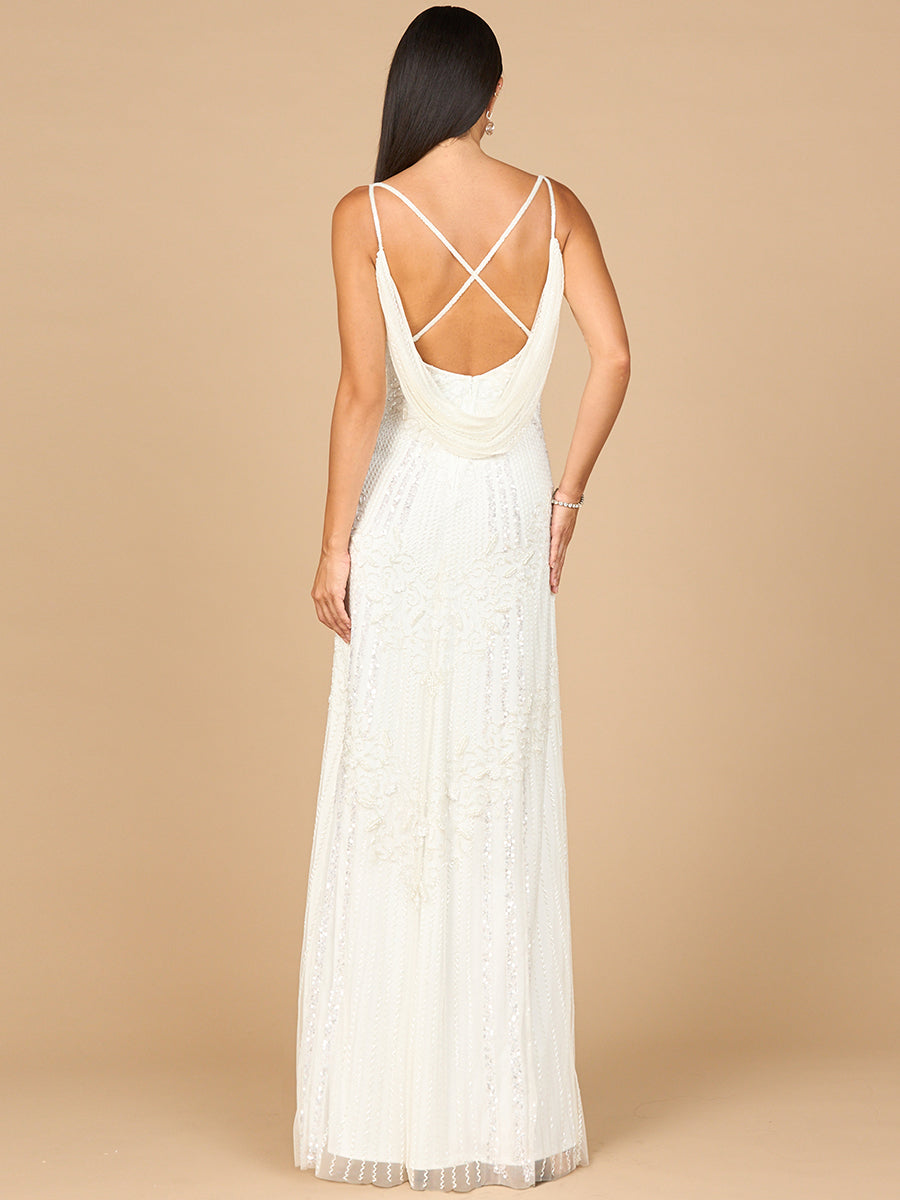 Wedding Dresses Long Bridal Gown Beaded Wedding Dress Ivory