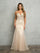 Prom Dresses Long Fitted Formal Prom Dress Champagne
