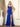 Prom Dresses Long Formal Lace Front Slit Prom Dress Royal
