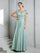 Mother of the Bride Dresses Long Mother of the Bride Formal Metallic Dress Sage