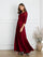 Mother of the Bride Dresses Long Formal Mother of the Bride Lace Dress Burgundy