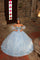 Quinceanera Dresses Quinceañera Long Sweet 16 Ball Gown Light Blue