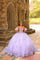 Quinceanera Dresses Quinceañera Long Sweet 16 Ball Gown Lilac