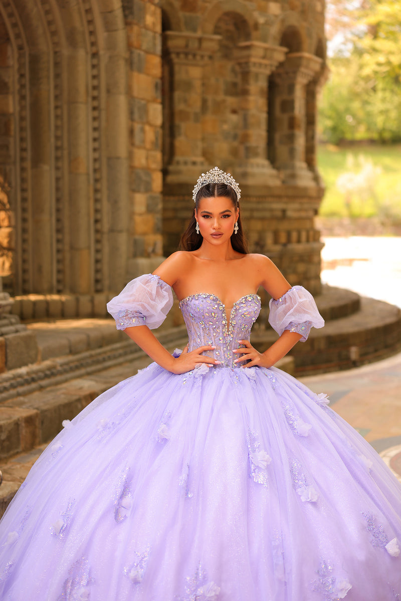 Quinceanera Dresses Quinceañera Long Sweet 16 Ball Gown Lilac