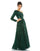 Prom Dresses Long One Shoulder A Line Prom Dress Emerald