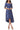 Cocktail Dresses Short Sleeve Tea Length Cocktail Dress MEDITERRANEAN BLUE TWILIGHT