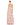 Formal Dresses Long Formal Floral Print Chiffon Dress Pink Multi