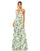 Prom Dresses Prom Long Formal Floral Print Dress White Multi