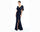 Mother of the Bride Dresses Beaded Long Slit Formal Mother of the Bride Dress Graphite
