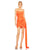 Cocktail Dresses Short Cocktail Mini Dress Tangerine
