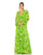Formal Dresses Formal Prom Floral Long Sleeve Dress Green Multi
