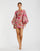 Cocktail Dresses Short Floral Cocktail Dress Pink Multi