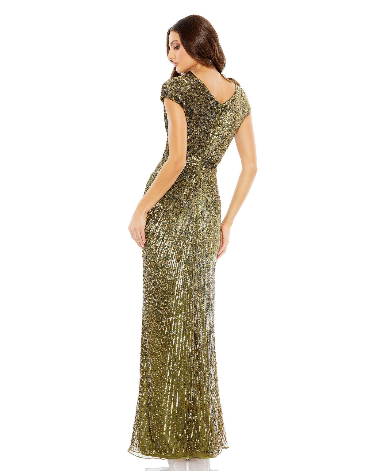 Formal Dresses Long Sequin Formal Prom Dress Olive