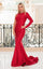 Prom Dresses Prom Fitted Long Formal Slit Evening Dress Red