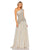 Formal Dresses Long Sequin A Line Formal Prom Dress Silver Nude