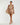 Cocktail Dresses Short Sequin A Line Mini Cocktail Dress Nude Multi