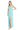 Formal Dresses Long Chiffon Layered Skirt Formal Dress Aqua