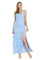 Formal Dresses Long Chiffon Layered Skirt Formal Dress Periwinkle